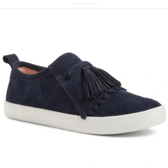 NIB Kate Spade New York Lena Tassel Sneaker (Navy) Size 9.5 - Picture 1 of 12